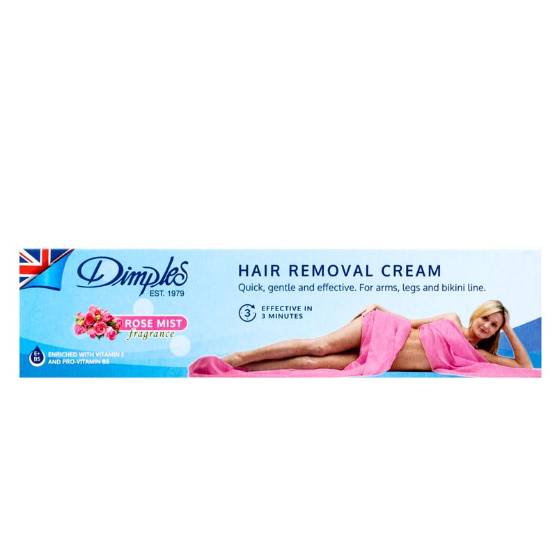 Dimples Hair Removal Cream â€“ 120ml Rose